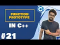 Function Prototype in C C Tutorial for Beginners