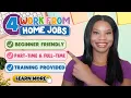 Beginner Friendly 4 WFH Jobs Part-Time Full-Time Remote Online Work From Home Jobs 2026