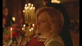 spencer 2021 dinner scene