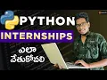 Internships after Python How to Find Internships after Python Internships