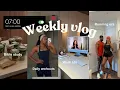 WEEKLY VLOG LIVING IN DC 7AM ROUTINE BUILDING DISCIPLINE BTS OF CONTENT RUNNING ERA CHIT-CHATS