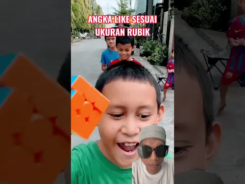 Rubik nya besar #ytshorts #rizema #react #funny