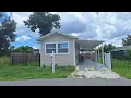 Se Vende Mobile Home con Terreno Incluido de 2 Dormitorios 1 Bano en Lakeland Florida 33815