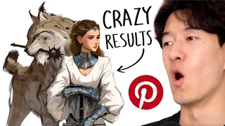 I Tried the Viral Pinterest Art Challenge I love it
