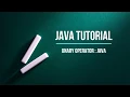 Java Bangla Tutorial Part 6 2 Java Unary Operator Example For Beginner