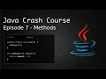 Java crash course - Episode 7 Methods How to make a minecraft client for 1 21