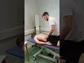 Back effleurage massage technique