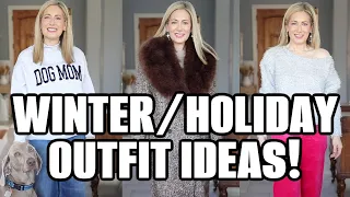 winter u0026 holiday outfit ideas for women over 50