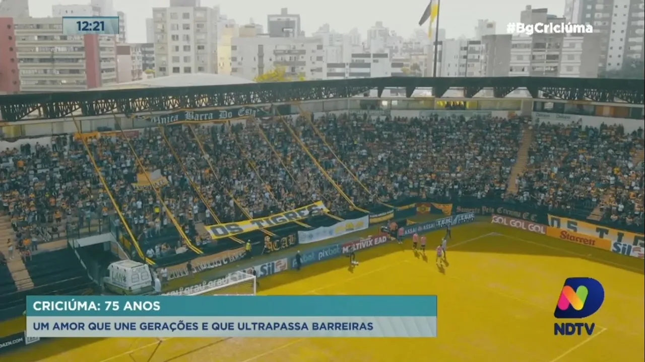 Criciúma celebra 75 anos de uma história permeada por alma, garra e coração