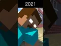 Evolution of STEVE GONE HEROIC! - Minecraft Animation