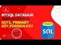 MySQL Database Bangla Tutorial 05 Introduction of MySQL Keys Primary Key Foreign Key CWD