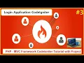 Login Application CodeIgniter PHP - C Framework CodeIgniter Tutorial with Project Part 3