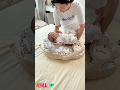 Is your baby struggling to sleep comfortably? Baby Sleep Positioner Pillow helps!#Shorts