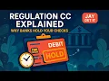 Regulation CC Explained Why Banks Hold Your Checks Jay Get It