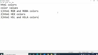 HTML RGB and RGBA Colors