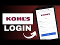 Kohls Login How To Login Sign In Kohls Account 2024