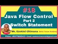 Switch Statement in Java Java Flow Control Statement part 2 with Mr Ezekiel