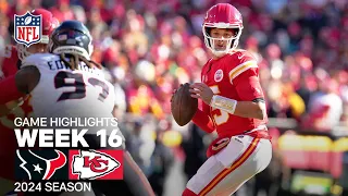 Houston Texans vs Kansas City Chiefs 2024 Week 16 Game Highlights