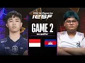 Download Lagu INDONESIA vs CAMBODIA GAME 2 IESF SEA QUALIFIERS | ID vs CAM