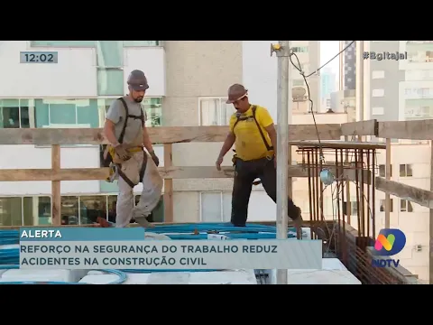 Reforço na segurança do trabalho reduz acidentes na construção