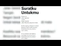 Download Lagu Suratku Untukmu (lirik)