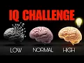 Only 9 Can Solve This IQ Test - Can You