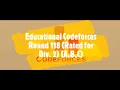 Educational Codeforces Round 118 Rated for Div 2 A B C
