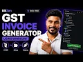 Building a 0 GST Invoice Business Tool Using AI Full Series EP 1