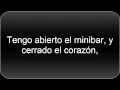 Andrés Calamaro - (MiniBar) 5 Minutos Más (Letra)