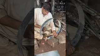 Handmade Fruit Basket From Metal | Skilled Maker Uses Simple Hand Tools 