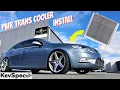 How to INSTALL a PWR Transmission cooler on my 700 HP G6ET ZF - BARRA Ford Falcon BA