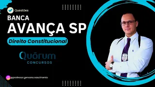 QUESTÕES   CONSTITUCIONAL   AVANÇA SP