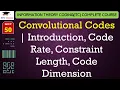 L50 Convolutional Codes Introduction Code Rate Constraint Length Code Dimension ITC Lectures