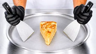 Apple Pie - Ice Cream Rolls | ASMR Satisfying
