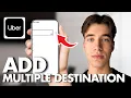 How to Add Multiple Destinations On Uber Tutorial 2026
