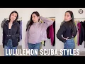 LULULEMON SCUBA COMPARISON FROM 2000-2023 WEAR TEAR THINNER FABRIC ON NEW SCUBAS IS IT TRUE