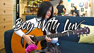 BTS Ft Halsey Boy With Luv Josephine Alexandra Fingerstyle Guitar Cover 