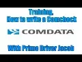 Training How to write a comcheck