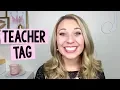 Teacher Tag plus a Giveaway Giveaway Closed A Classroom Diva