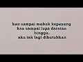Rita Sugiarto ~ Tersisih (Lyric)