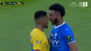جنون فارس عوض على النصر عندما أراد إقصاء الهلال بالقوة من كاس الملك 