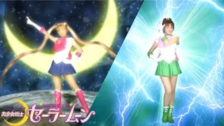1080p Sailor Moon Sailor Jupiter Transformation Ver 2 Pretty Guardian Sailor Moon 