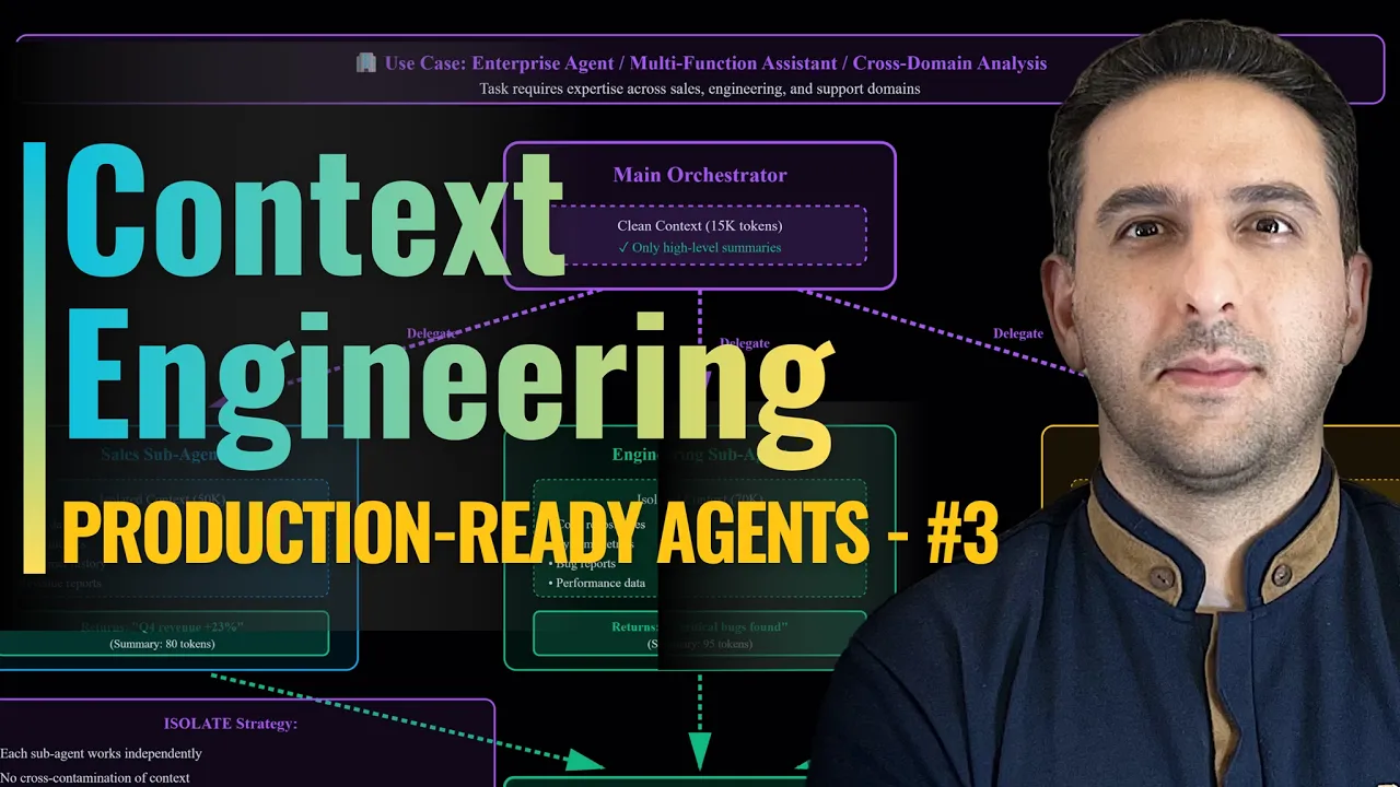 Context Engineering for LLM Agents (Production-Ready Agents #3)