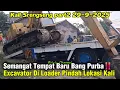 Download Lagu Semangat Tempat Baru Bang Purba‼️ Excavator Di Loader Pindah Lokasi Kali Srengseng Hulu #dedimulyadi
