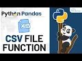 Pandas Functions - Python CSV File Reading and Writing Complete Tutorial