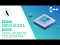 Konsep dan Implementasi Queue dengan Array di C STRUKTUR DATA