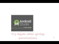 Windows Setup Android Environment