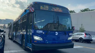 2025 New Flyer XD60 6346 on the Bx19 near 145th