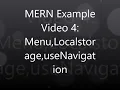 - MERN STACK Example for Bigenners Menu Functionality Auth Routes Route BrowseRoute