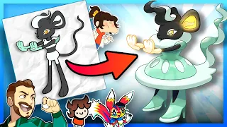 4 Artists Finish my "Peeled" Pokemon
